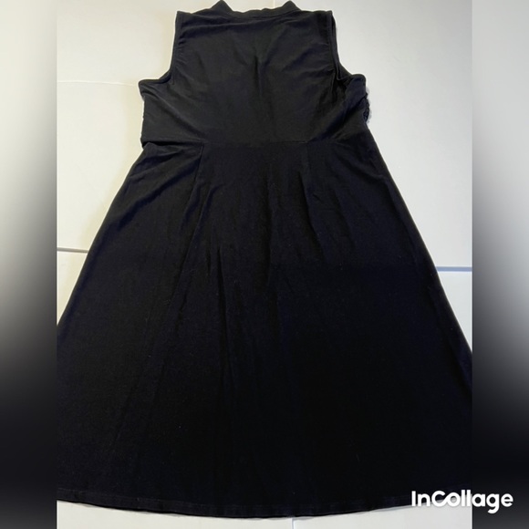 Eileen Fisher Cross Front Sleeveless Dress - Picture 2 of 11